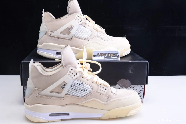 Off-White Sail Jordan CV9388-100 x Air 4 0725